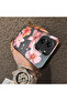 Poco X7 Pro Compatible Hard Acrylic Back Silicone Edge Lens Protection Case Lily Pattern - 4
