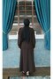 Tassel Detailed Asymmetrical Cut Skirt Suit Brown Hnt8546 - 7