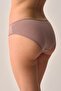 Mila Black, Tan, Mocha Normal Waist 6-Piece Pack of Cotton Panties - 7