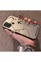 Samsung Galaxy A21S Compatible Hard Acrylic Back Silicone Edge Lens Protection Case Airplane Pattern - 3