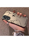 Oppo A60 Compatible Hard Acrylic Back Silicone Edge Lens Protection Case Airplane Pattern - 3