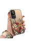 Redmi K50 Ultra Compatible Hard Acrylic Back Silicone Edge Lens Protection Case Beautiful Flower