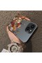 iPhone 13 Mini Compatible Hard Acrylic Back Silicone Edge Lens Protection Case Beautiful Flower - 5