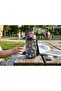Kids Printed Water Bottle 550ML Drinking Bottle with Flip Lock Lid and Carry Strap-Black - 2