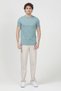 Men's Crew Neck T-Shirt with Ornamental Label 100% Cotton Pack Light Green - 26Y 2020 - 4