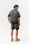 Texton Washable Crew Neck Oversized T-Shirt and Shorts Set - 3