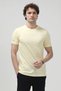 Men's Crew Neck Notfind Printed 100% Cotton Pack T-Shirt Yellow - 26Y 2020-3 - 4