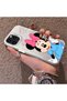 Stylish Minnie Mouse Patterned Shockproof Phone Case Compatible with iPhone 14 Pro - 2