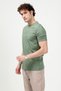 Men's Crew Neck Notfind Printed 100% Cotton Pack T-Shirt Green - 26Y 2020-3 - 5