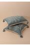 Tasseled Cushion Green 35X50Cm - 4