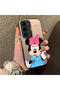 Samsung Galaxy S23 Compatible Stylish Minnie Mouse Patterned Shockproof Phone Case