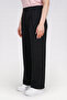 30176 Black Ayrobin Pants with Elastic Waist and Tube Legs - 3