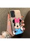 Samsung Galaxy A52/A52S Compatible Stylish Minnie Mouse Patterned Shockproof Phone Case
