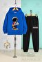 Children's Unisex Astronaut Handing a Game Console Hooded Tracksuit Set
