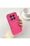 Redmi Note 14 Pro 4g Compatible Pink Red Silicone Case Shockproof Camera Protection - 3