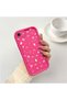 Pink Red Silicone Case Compatible with iPhone 7/8/Se 2020 2022 Shockproof Camera Protection - 3