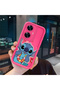 Realme C55 Compatible Pink Red Silicone Case Shockproof Camera Protection