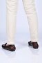 Laceless Tasseled Polyurethane Sole Genuine Leather Loafers 028-2021-26Y Men's Shoes - 5
