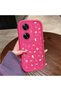 Realme C55 Compatible Pink Red Silicone Case Shockproof Camera Protection - 4