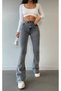 Women's New Season High Waist Shape-Up E Stretchy Smoked Spanish Jeans - 2