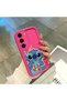 Samsung Galaxy S23 Compatible Pink Red Silicone Case Shockproof Camera Protection - 3
