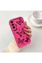 Samsung Galaxy A56 Compatible Pink Red Silicone Case Shockproof Camera Protection - 2