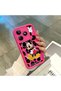 Realme Note 50 Compatible Pink Red Silicone Case Shockproof Camera Protection - 3