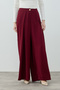 Merwish Dixi Crepe Trousers 1652 Claret Red