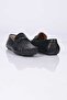 Laceless Buckled Polyurethane Sole Genuine Leather Loafers 028-1070 Men's Shoes - 8