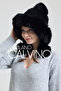 Noelle Knitted Fur-Trimmed Luxury Beanie – Double Pompom Design - 5