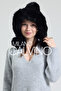 Noelle Knitted Fur-Trimmed Luxury Beanie – Double Pompom Design - 2