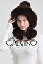 Noelle Knitted Fur-Trimmed Luxury Beanie – Double Pompom Design - 2