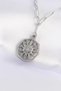 316L Steel Chain Silver Color Sun Pendant