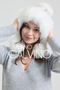 Noelle Knitted Fur-Trimmed Luxury Beanie – Double Pompom Design - 5