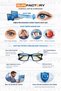 Black Color Children's Screen Glasses with Blue Light Filter 8108 C0101 - Stretchy and Resistant Frame - 5