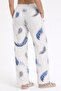 Women's Trousers - Muslin Patterned Classic Trousers - 2025 - 3