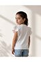Girls White Embellished T-Shirt - 3