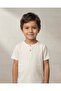 Boys Cream And Grey 2-Pack Striped T-Shirts - 8