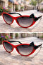Children's sunglasses Bow Detail cat eye model 5235 red - 3