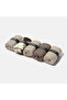 Stitch-Free Bamboo Socks Jacquard Beige Color Patterned Men's Socks Boxed 5 Pairs Premium Long Socks - 8
