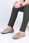 Laceless Bowknot Polyurethane Sole Genuine Leather Loafers 028-2065 Men's Shoes
