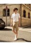 Senior Boys Beige Pique Interlock Active Shorts - 5