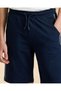 Senior Boys Navy Interlock Active Shorts - 4