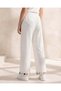 Senior Girls White Casual Trouser - 3
