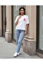 Women White Malibu Graphic Interlock T-Shirt - 2