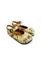Women's Vegan Leather Beige Sandals - Lemon Tree Model - Cal1606