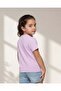 Girls Lilac Embellished T Shirt - 3