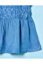 Infant Girls Blue Midwash Lyocell Blouse - 3
