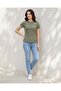 Woman Green Active T-shirt - 2