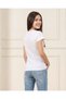 Senior Girls White Graphic Short Sleeve T Shirt - 3